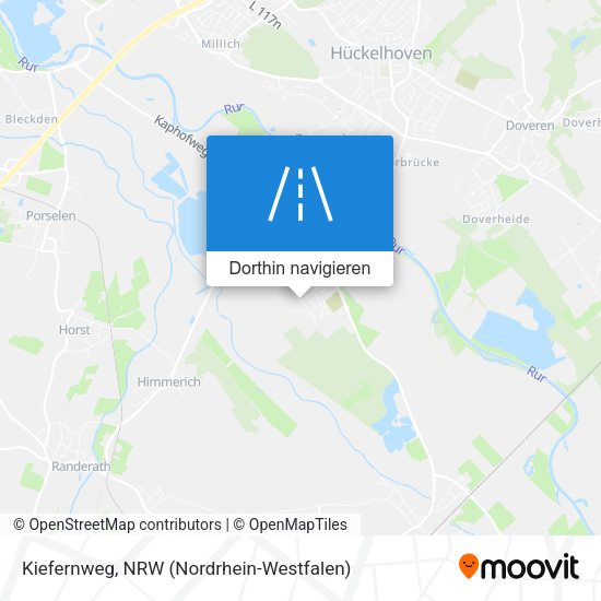 Kiefernweg Karte