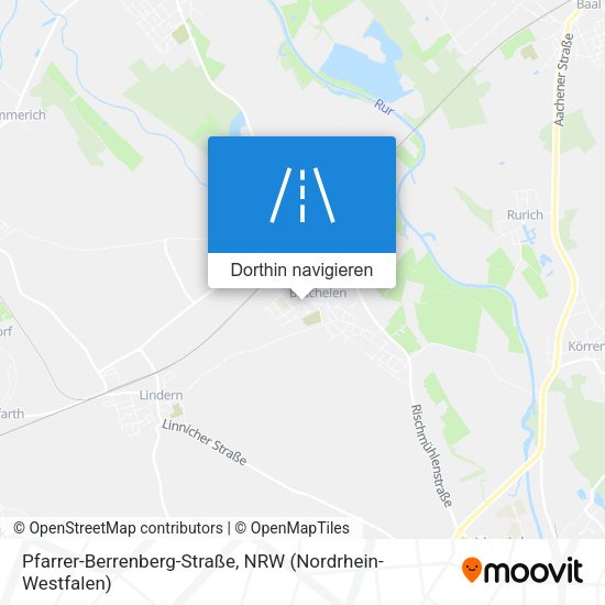 Pfarrer-Berrenberg-Straße Karte