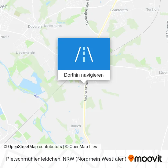 Pletschmühlenfeldchen Karte