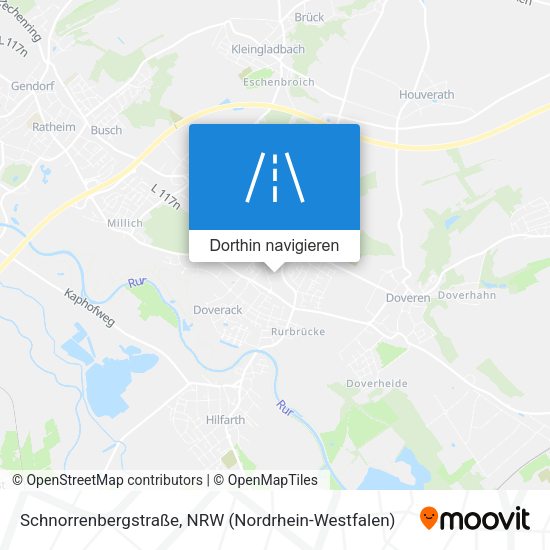 Schnorrenbergstraße Karte