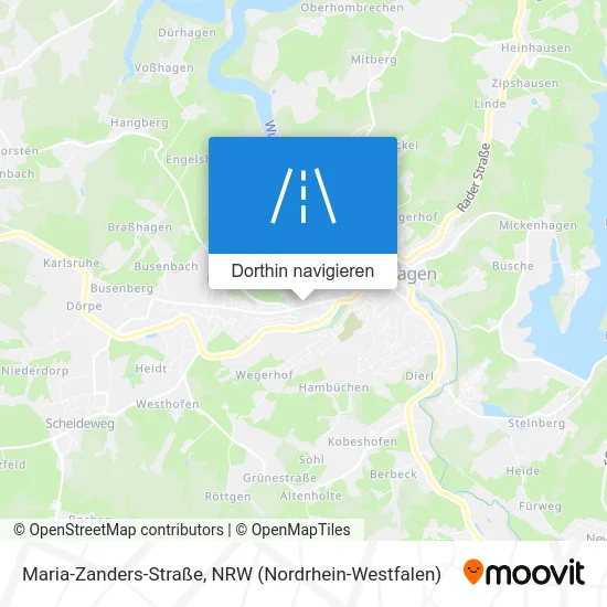 Maria-Zanders-Straße Karte