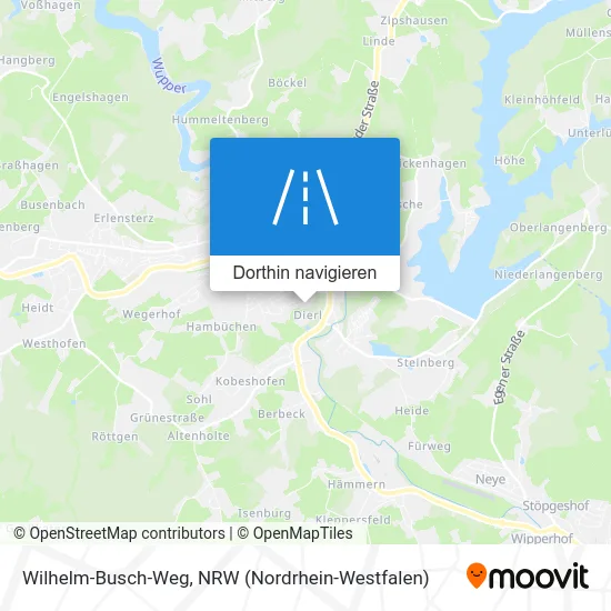 Wilhelm-Busch-Weg Karte