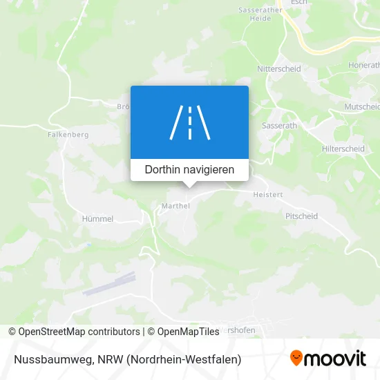 Nussbaumweg Karte