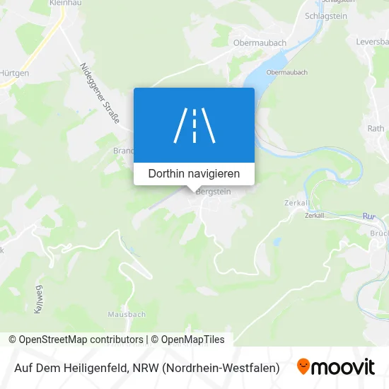 Auf Dem Heiligenfeld Karte