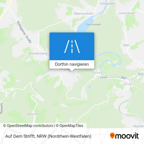 Auf Dem Strifft Karte