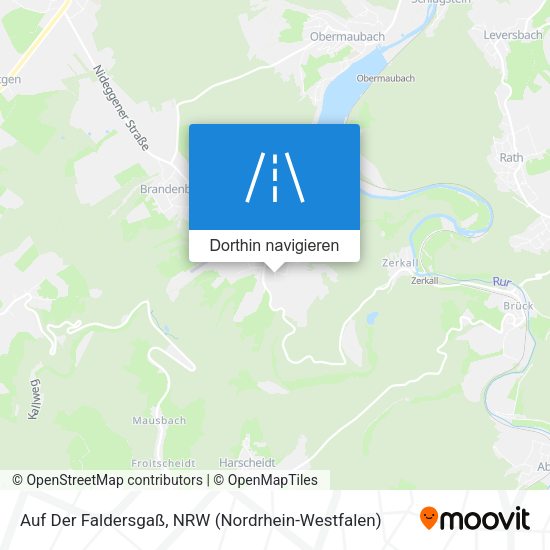 Auf Der Faldersgaß Karte