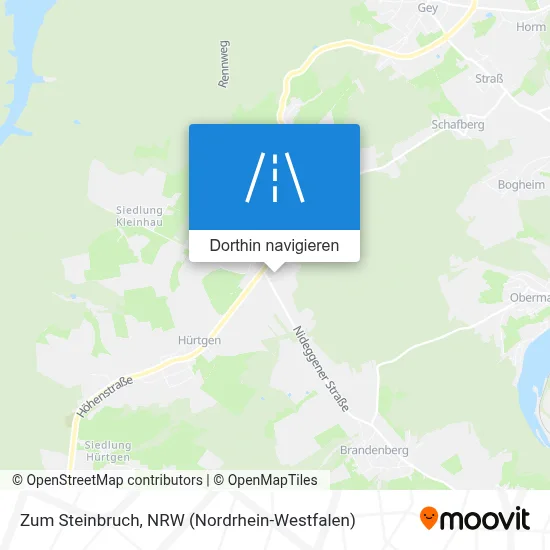 Zum Steinbruch Karte
