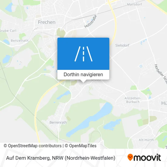 Auf Dem Kramberg Karte