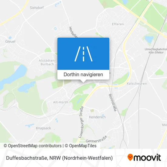 Duffesbachstraße Karte