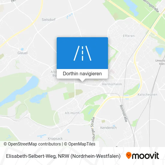 Elisabeth-Selbert-Weg Karte