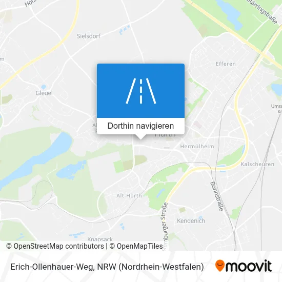 Erich-Ollenhauer-Weg Karte