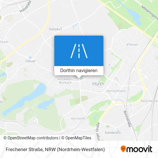 Frechener Straße Karte