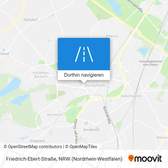 Friedrich-Ebert-Straße Karte