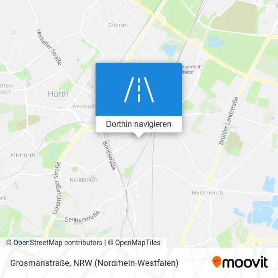 Grosmanstraße Karte