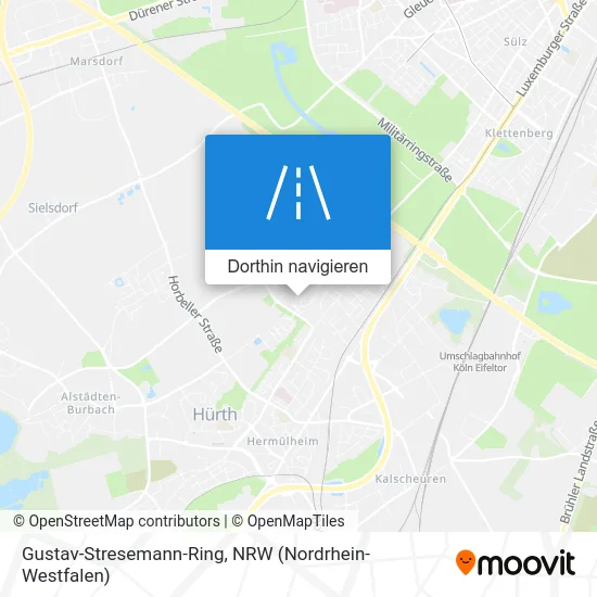 Gustav-Stresemann-Ring Karte