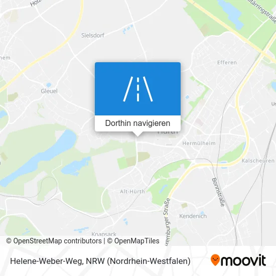 Helene-Weber-Weg Karte