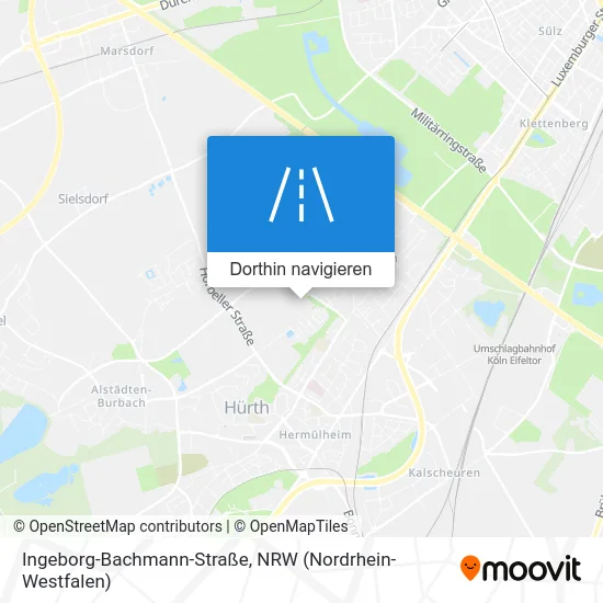 Ingeborg-Bachmann-Straße Karte