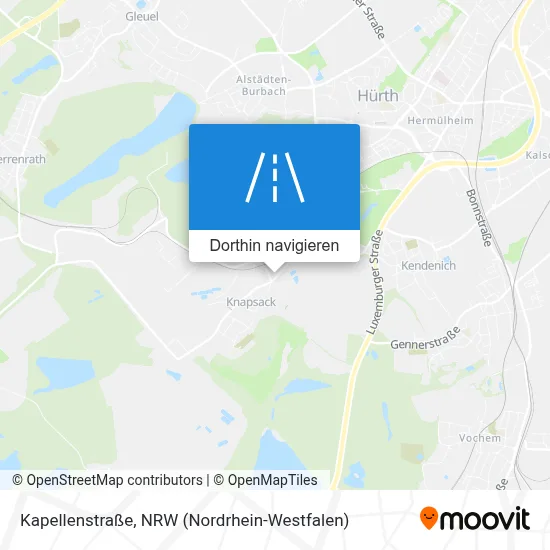 Kapellenstraße Karte