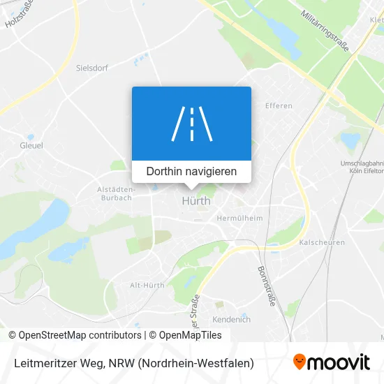 Leitmeritzer Weg Karte