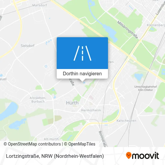 Lortzingstraße Karte