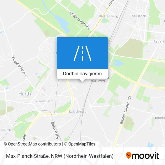 Max-Planck-Straße Karte