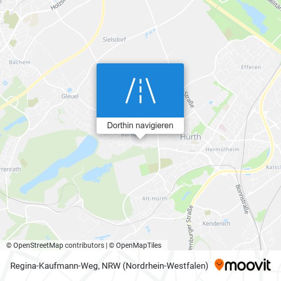 Regina-Kaufmann-Weg Karte