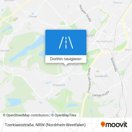 Tzerklaesstraße Karte