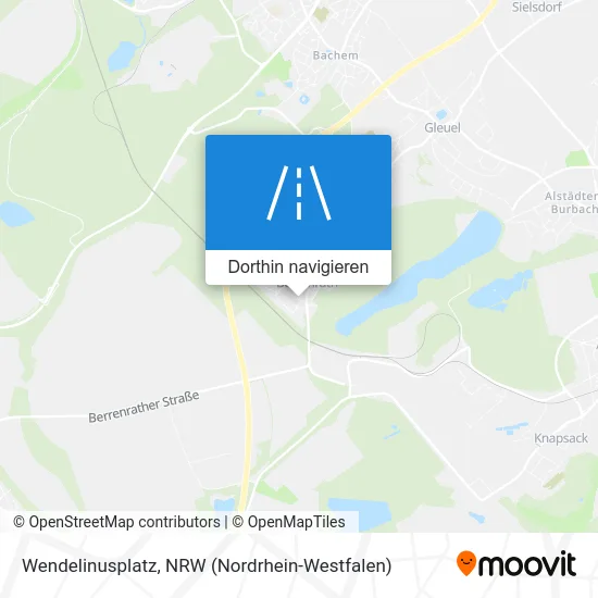Wendelinusplatz Karte