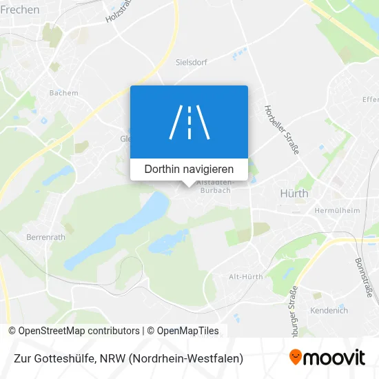 Zur Gotteshülfe Karte