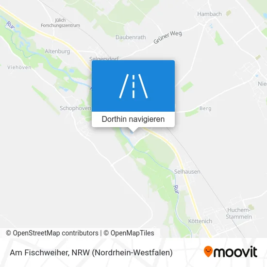 Am Fischweiher Karte