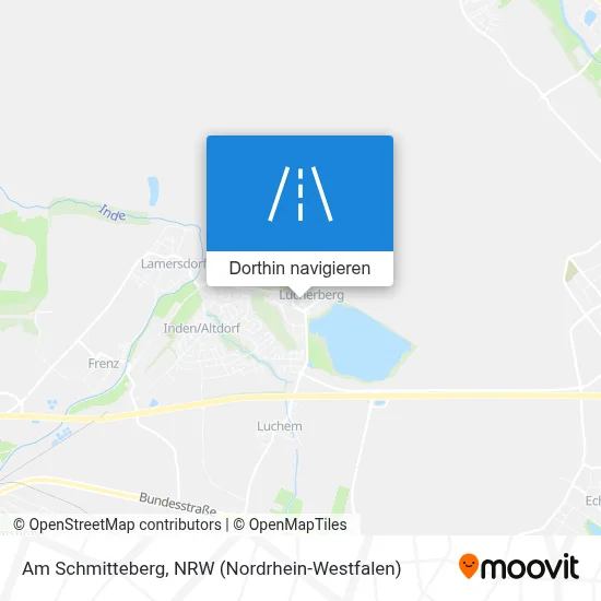 Am Schmitteberg Karte