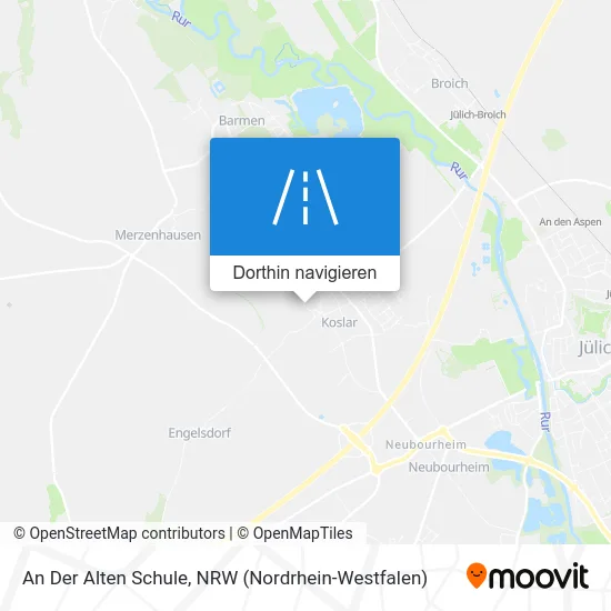 An Der Alten Schule Karte
