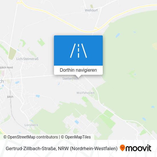 Gertrud-Zillbach-Straße Karte