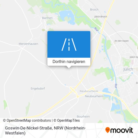 Goswin-De-Nickel-Straße Karte