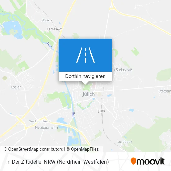 In Der Zitadelle Karte