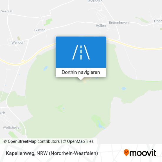 Kapellenweg Karte