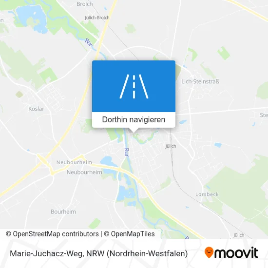 Marie-Juchacz-Weg Karte