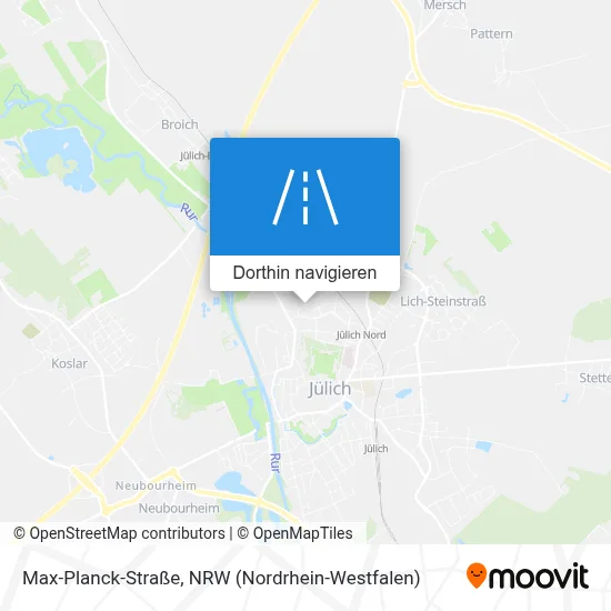 Max-Planck-Straße Karte