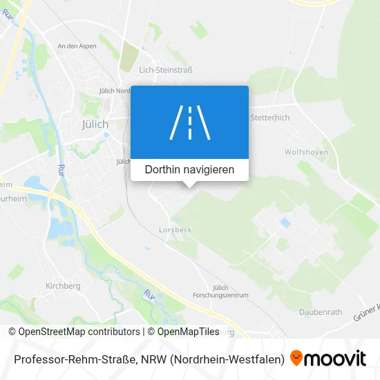 Professor-Rehm-Straße Karte