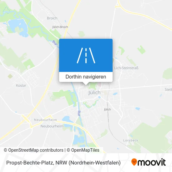 Propst-Bechte-Platz Karte