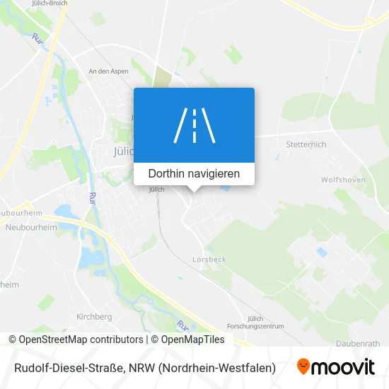 Rudolf-Diesel-Straße Karte