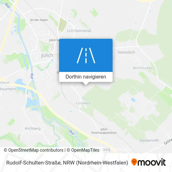 Rudolf-Schulten-Straße Karte