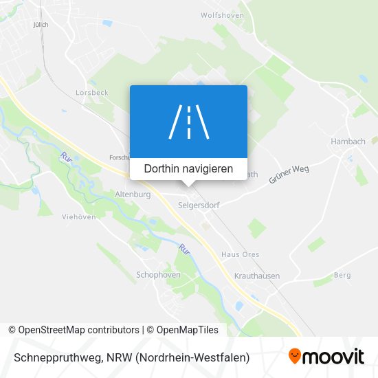 Schneppruthweg Karte