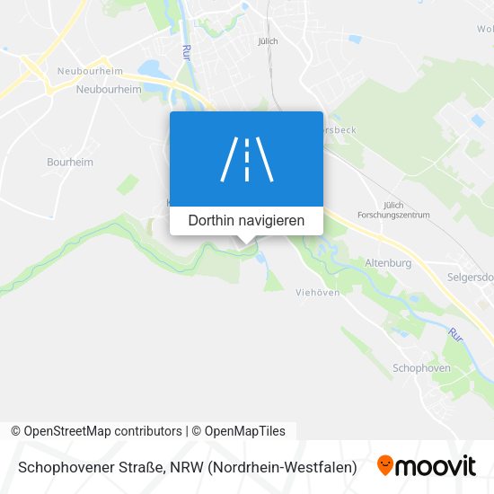 Schophovener Straße Karte