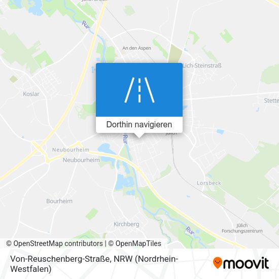 Von-Reuschenberg-Straße Karte
