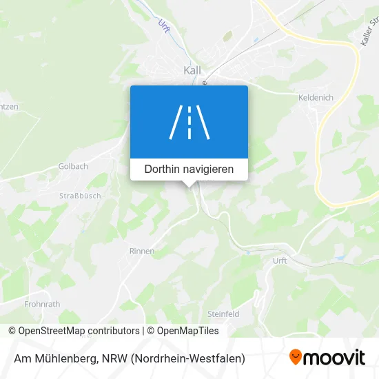 Am Mühlenberg Karte