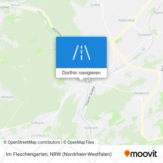 Im Fleschengarten Karte