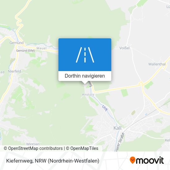 Kiefernweg Karte