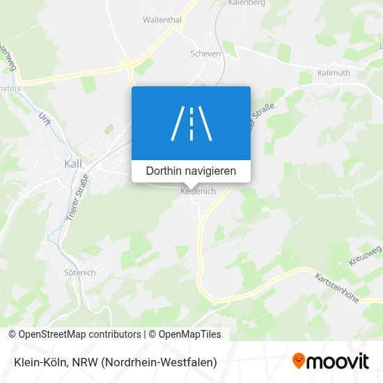 Klein-Köln Karte