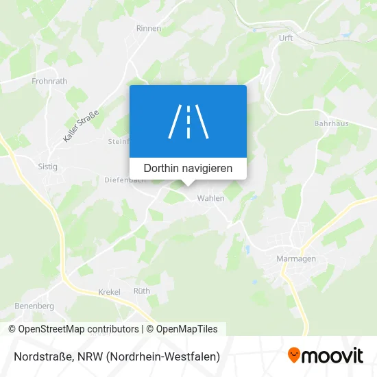 Nordstraße Karte